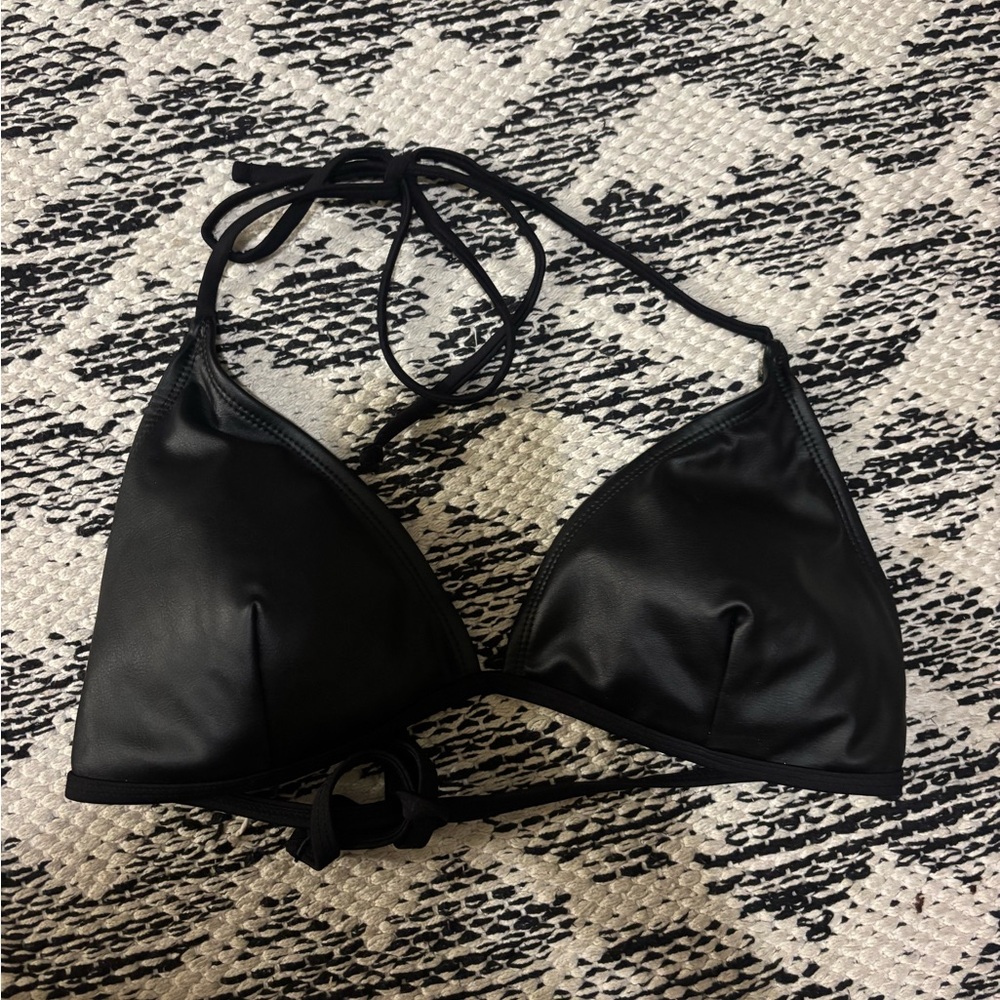 No Boundaries Black Bikini Top